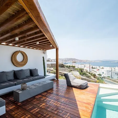 Nima - 2 Bedroom With Private Pool & Sea View, Mykonos Town Villa